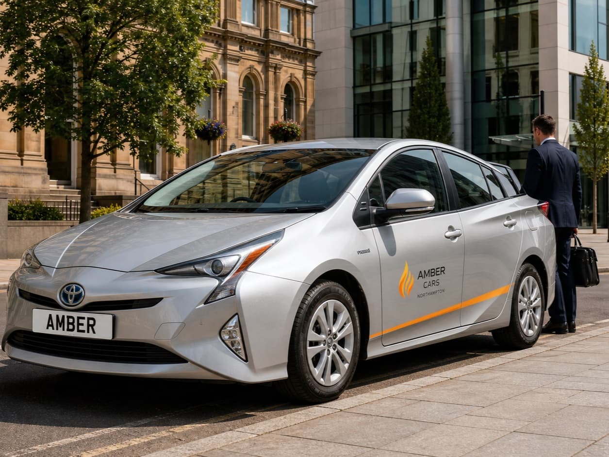 Amber Cars Northampton driver recruitment vehicle